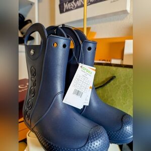 CROCS Kids Blue Boots